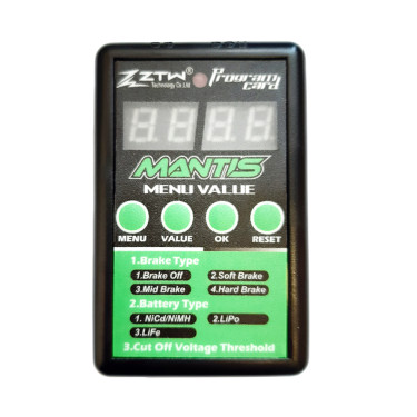 Programovací LED karta