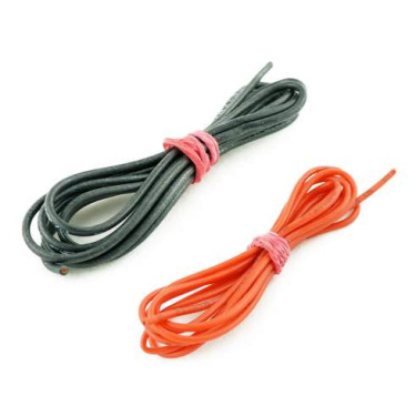 Silikonový kabel - 0,75mm² (1+1m)