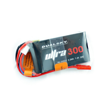 Dualsky Ultra 300mAh 2S 50C